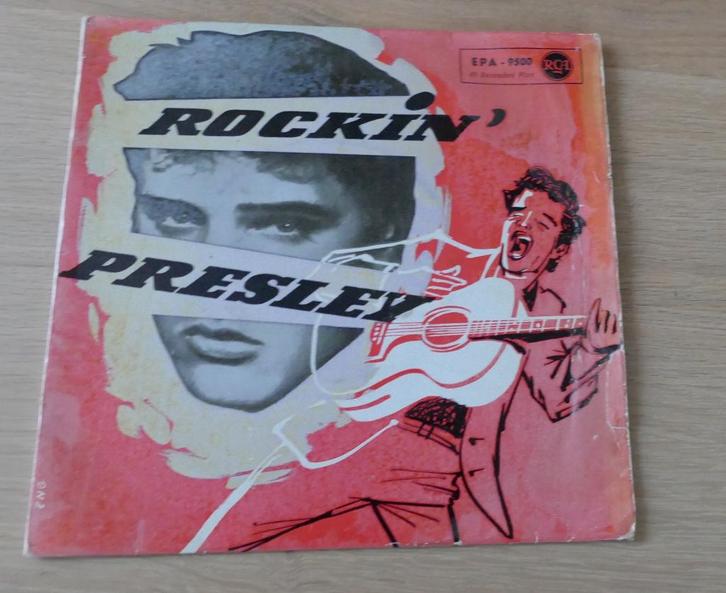 7"  EP - Elvis Presley ‎– Rockin' Presley, Cd's en Dvd's, Vinyl Singles, Gebruikt, EP, Rock en Metal, 7 inch, Ophalen of Verzenden