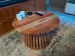 Weba salontafel Thorn 70 cm (massief Acacia hout), Ophalen, Zo goed als nieuw
