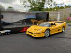 Ferrari F50 hotwheels elite 1/18, Enlèvement ou Envoi, Comme neuf, Voiture, Hot Wheels