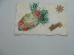 fantasiekaart -duif en bloemen, Verzamelen, Ophalen of Verzenden, Voor 1920, Gelopen, Natuur