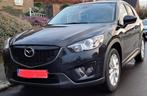 Mazda CX5 4x4 SUV - Benzine - zwart en leer, Auto's, Mazda, Zwart, 4 cilinders, Zwart, Leder