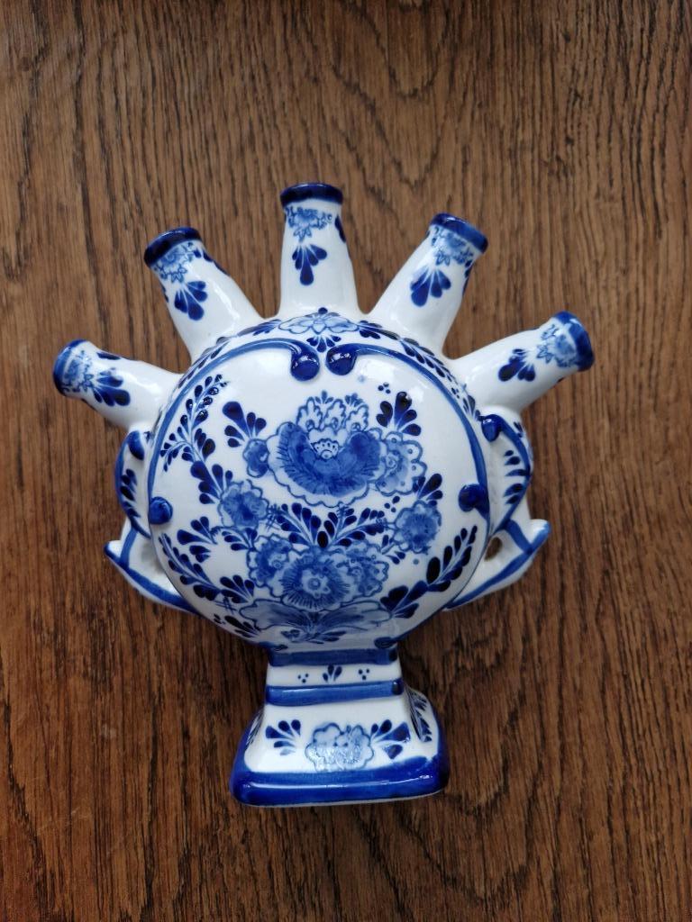 Vase à tulipes Delft bleu, Antiquités & Art, Antiquités | Vases, Enlèvement