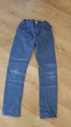blauwe broek Hema maat 140 - 146, Kinderen en Baby's, Broek, Gebruikt, Ophalen of Verzenden, Hema