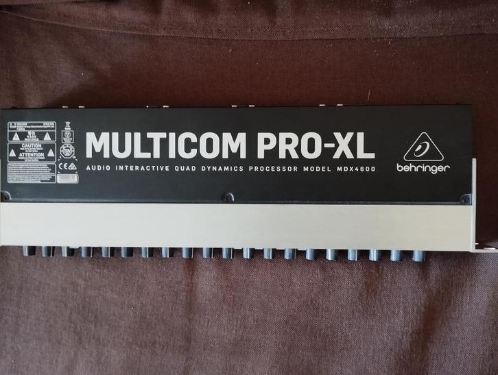 Behringer MDX4600 Multicom Pro-XL, Muziek en Instrumenten, Effecten, Zo goed als nieuw, Compressor, Ophalen of Verzenden