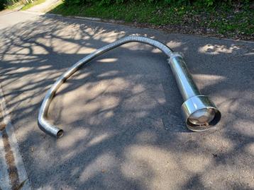 Inox rookkanaal 100 mm beschikbaar voor biedingen