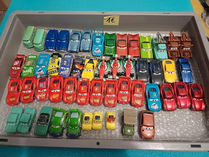 Autootjes Cars 1eur, Kinderen en Baby's, Speelgoed |Speelgoedvoertuigen, Gebruikt, Ophalen of Verzenden