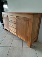 Massieve teak Dressoir kast, Ophalen, Teakhout, Zo goed als nieuw, 200 cm of meer
