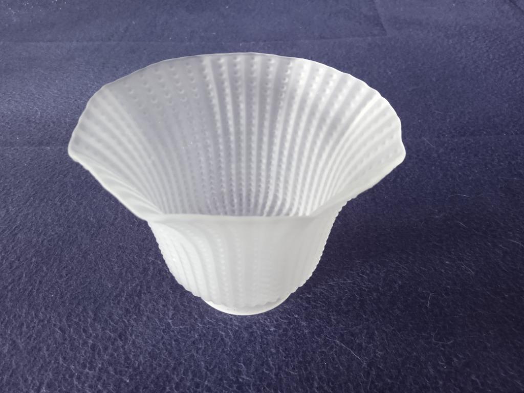 Abats-jours en verre translucide, Enlèvement ou Envoi, Comme neuf, Blanc