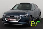 Audi e-tron SPORTBACK 55 QUATTRO ADVANCED 95 kWh SPORTBACK 5, Auto's, Audi, Gebruikt, Blauw, 5 zetels, 5 deurs