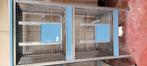 2 volières( 2x zoals op de foto), Dieren en Toebehoren, Ophalen, Gebruikt, Aluminium, Volière
