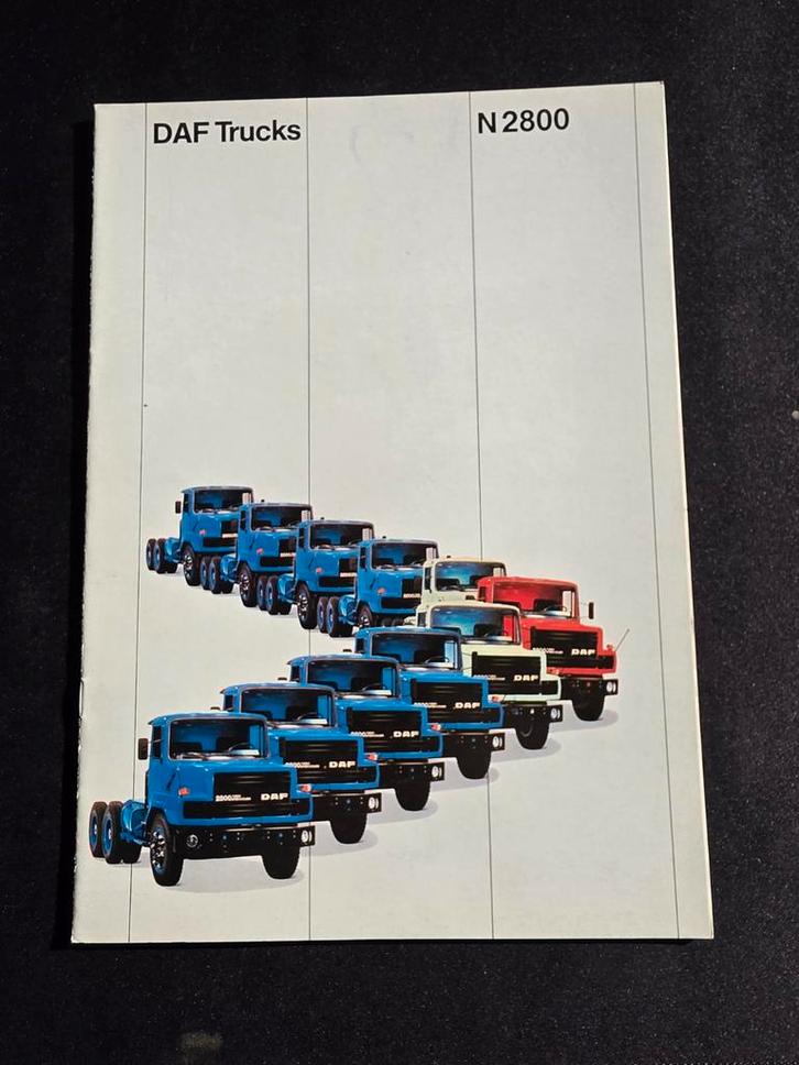 Brochure DAF Trucks N2800, Livres, Autos | Brochures & Magazines, Enlèvement ou Envoi