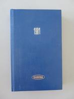 ongebruikte agenda SABENA airlines 1981, Verzamelen, Luchtvaart en Vliegtuigspotten, Verzenden, Zo goed als nieuw, Boek of Tijdschrift