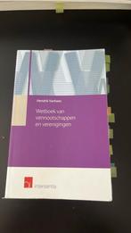 Wetboek van vennootschappen en verenigingen, Boeken, Ophalen, Zo goed als nieuw