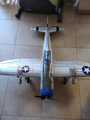 eflite  P47 1,2 mm, Enlèvement, Comme neuf, Électro, RTF (Ready to Fly)