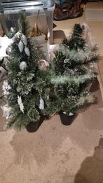 2 kerstboompjes, Enlèvement