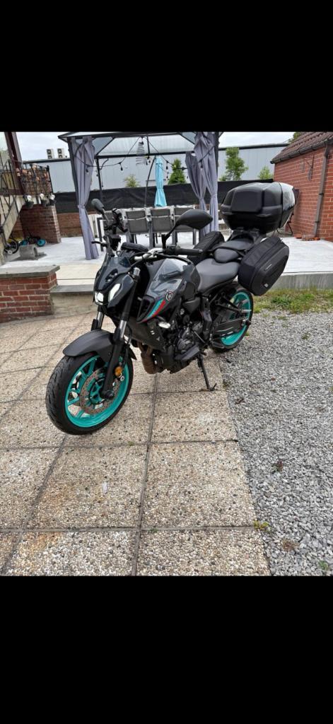 Yamaha mt 07 de 2023, Motoren, Motoren | Yamaha, Particulier, Sport, meer dan 35 kW, 2 cilinders, Motorrijbewijs A, ABS, Handvatverwarming