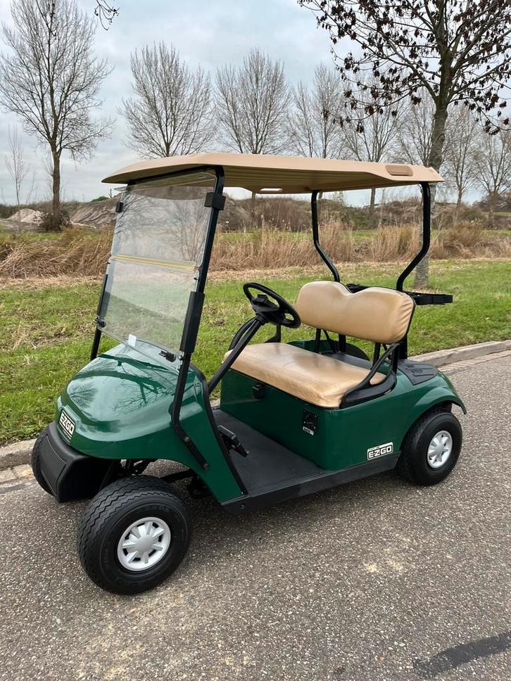 Electrische golfkar rijdt heerlijk prachtige conditie, Sport en Fitness, Golf, Golfkar, Ophalen of Verzenden