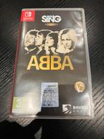 Nintendo Switch Abba Lets Sing + Microfoon, Ophalen of Verzenden, Zo goed als nieuw