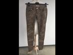 Skinny damesbroek met dierenprint Monday, Kleding | Dames, Beige, Ophalen of Verzenden, Zo goed als nieuw, Maat 34 (XS) of kleiner