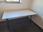 Bureau TROTTEN Ikea 160x80 wit/zwart, Huis en Inrichting, Bureaus, Ophalen, Zo goed als nieuw, Bureau