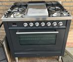 Boretti gasfornuis met frytop 90cm breed, Electroménager, Cuisinières, Gaz, Classe énergétique A ou plus économe, Enlèvement ou Envoi