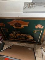 Houten reklame, Ophalen, Gebruikt, Motoren