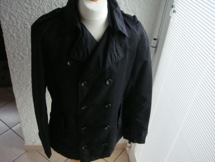 Manteau court noire. Marque: "ESPRIT". Taille L, Kleding | Heren, Jassen | Winter, Gedragen, Maat 52/54 (L), Zwart, Ophalen of Verzenden