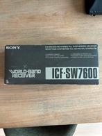 Draagbare radio Sony ICF-SW7600, Ophalen, Zo goed als nieuw, Radio