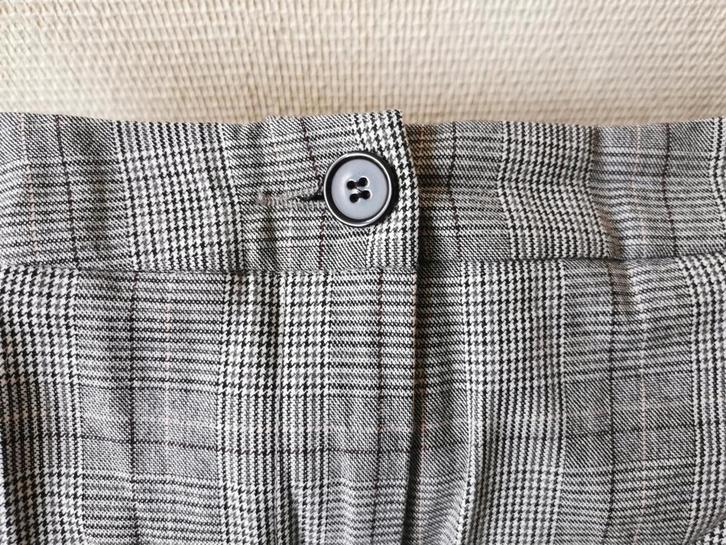 Lange broek geruit pied de poule maat 44., Kleding | Dames, Broeken en Pantalons, Zo goed als nieuw, Maat 42/44 (L), Overige kleuren