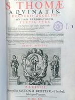 Summae Theologiae Thomas d'Aquin éd. Paris 1652, Antiquités & Art, Envoi, Thomas van Aquino
