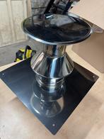 Inox buizen en muurdoorvoer, Doe-het-zelf en Bouw, Buizen en Afvoer, Ophalen, Zo goed als nieuw, Inox