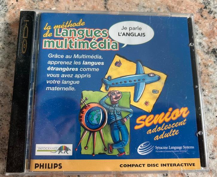 La méthode de langues multimédia L’anglais SENIOR CD-i, Games en Spelcomputers, Games | Overige, Zo goed als nieuw, Ophalen