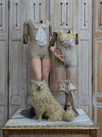 Oude etalage popjes P.IMANS, Antiek en Kunst, Ophalen of Verzenden