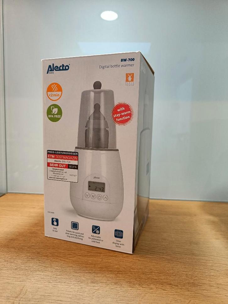 Alecto BW700 Flessenwarmer, Enfants & Bébés, Aliments pour bébé & Accessoires, Comme neuf, Chauffe-biberons et petits pots, Enlèvement