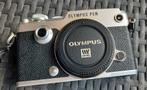 Olympus Pen-f digital mft Silver met drie lenzen, Audio, Tv en Foto, Olympus, Compact, Zo goed als nieuw, Ophalen