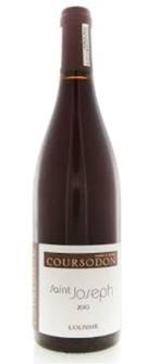 4 flessen Saint Joseph - Coursodon - L’Olivaie - 2010, Collections, Vins, Pleine, France, Enlèvement, Vin rouge