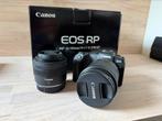 Canon EOS RP met toebehoren, Audio, Tv en Foto, Fotocamera's Digitaal, Ophalen, Zo goed als nieuw, Compact, Canon