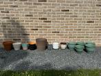 Bloempotten., Tuin en Terras, Ophalen, Gebruikt, Rond, Binnen