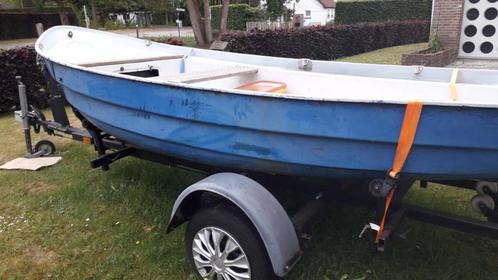 sloep, Watersport en Boten, Sloepen, Gebruikt, Tot 10 pk, Minder dan 3 meter, Buitenboordmotor, Benzine, Polyester, Ophalen