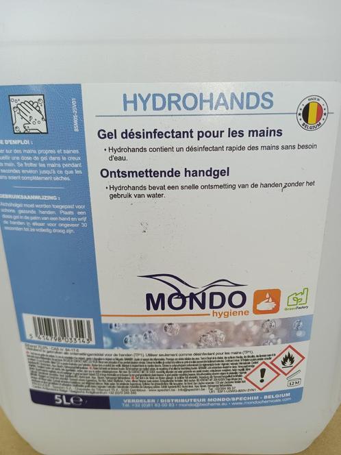 Hydrohands handgel alcoholgel 5liter, Divers, Matériel Infirmier, Neuf, Enlèvement
