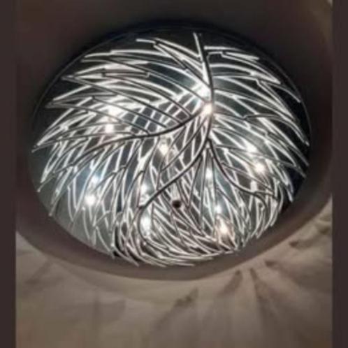 Mooie design plafondlamp, Huis en Inrichting, Lampen | Plafondlampen, Zo goed als nieuw, Metaal, Ophalen