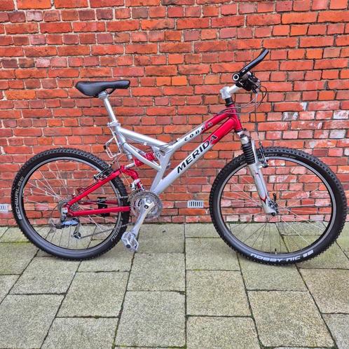 MERIDA Full option, Alles nieuw, versnellingen, banden,... D, Fietsen en Brommers, Fietsen | Mountainbikes en ATB, Zo goed als nieuw