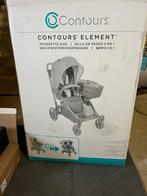 Contours element duo buggy, Kinderen en Baby's, Nieuw, Duowagen, Combiwagen, Ophalen