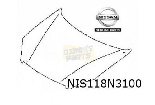 Nissan Qashqai (6/17-5/21 ) motorkap (te spuiten) Origineel!, Auto-onderdelen, Carrosserie, Motorkap, Nissan, Voor, Nieuw, Verzenden