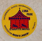 Sticker lunapark Mont Noir Zwarteberg Westouter paardemolen, Bedrijf of Vereniging, Ophalen of Verzenden, Zo goed als nieuw