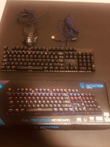 Gaming Keybord Battletron + Gaming Muis . beschikbaar voor biedingen