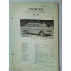 Vauxhall Victor Victor Super Vraagbaak losbladig 1957-1958 #, Utilisé, Enlèvement ou Envoi