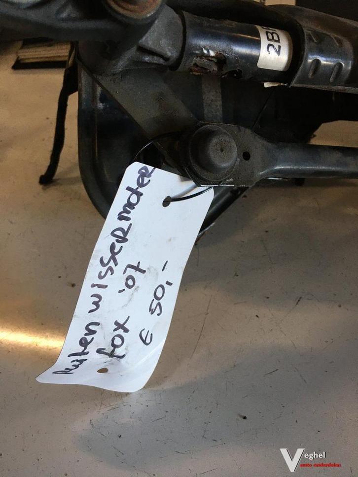 Vw Fox 1.4 2007  Ruitenwissermechaniek met motor, Auto-onderdelen, Ruiten en Toebehoren, Gebruikt, Ophalen of Verzenden