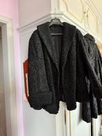 manteau noir en astrakan taille 40 42, Kleding | Dames, Jassen | Winter, Ophalen, Gedragen, Maat 38/40 (M), Zwart