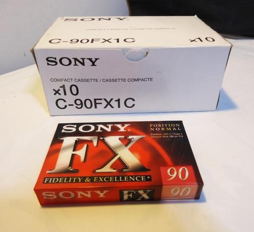 Muziek cassette Sony 90 2 x 5 stuks + 1 gratis🎶🤗🔊💑🎁, Cd's en Dvd's, Cassettebandjes, Nieuw in verpakking, Onbespeeld, Overige genres